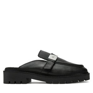 Natikače Calvin Klein Jeans Flatform Slipon Mg Lth YW0YW01655 Crna