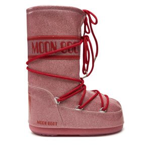 Čizme za snijeg Moon Boot Icon Junior Glitter 80D3400290 Ružičasta
