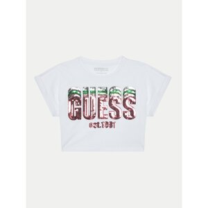 Guess T-shirt J5RI10 K8HM4 Bijela Regular Fit