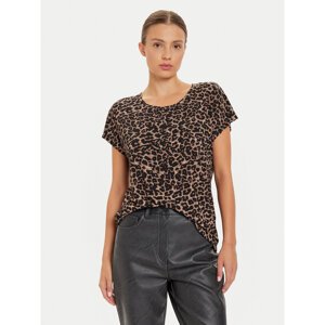 ONLY T-shirt 15344399 Smeđa Regular Fit