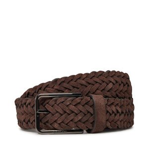 Muški remen Calvin Klein Warmth Braided Suede 35Mm K50K512841 Smeđa
