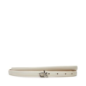Ženski remen Calvin Klein Ck Buckle Skinny Belt 1.5 K60K612932 Bijela