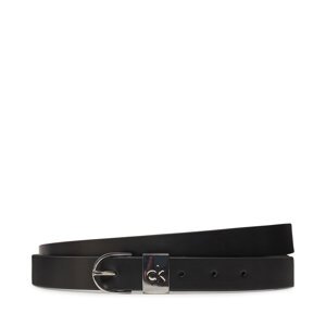 Ženski remen Calvin Klein Ck Loop Rnd Buckle 2.5_Smooth K60K612936 Crna