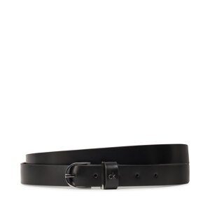 Ženski remen Calvin Klein Ck Metal Loop Round Buckle 2.5 K60K613147 Crna