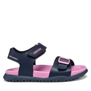 Sandale Geox J Fusbetto Gi J35HQA 000BC C4268 S Tamnoplava