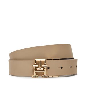 Ženski remen Tommy Hilfiger Th Logo Rev 3.0 AW0AW17247 Tamnoplava