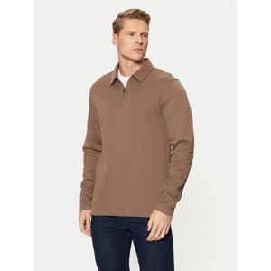 Selected Homme Polo 16095710 Smeđa Regular Fit