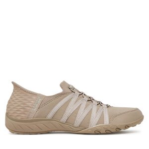 Tenisice Skechers Slip-Ins: Breathe Easy - Roll With Me 100593/TPE Bež