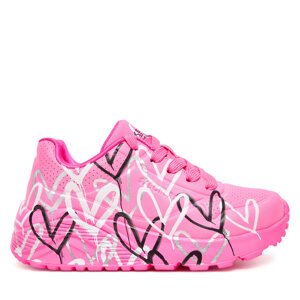 Tenisice Skechers Uno Lite-Metallic Love 314067L/HPMT Ružičasta