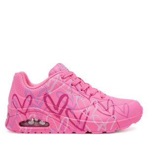 Tenisice Skechers Uno - Spread the Love 155507/HTPK Ružičasta