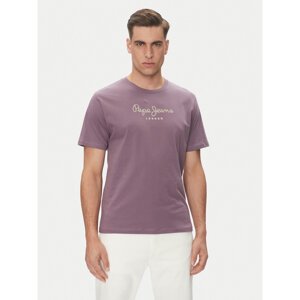 Pepe Jeans T-shirt Eggo N PM508208 Ljubičasta Regular Fit
