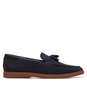 Mokasinke Clarks Torford Tassel 26180334 Tamnoplava