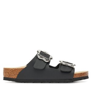 Natikače Birkenstock Arizona Flower Buckle Kids 1029844 S Crna