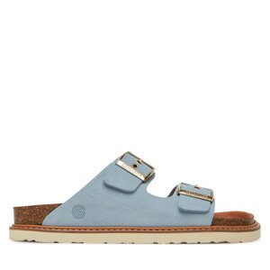 Natikače Genuins Hawaii Velour G106252 Svijetloplava