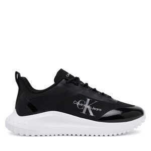 Tenisice Calvin Klein Jeans Eva Runner Low Lace Mix Ml Wn YW0YW01442 Crna