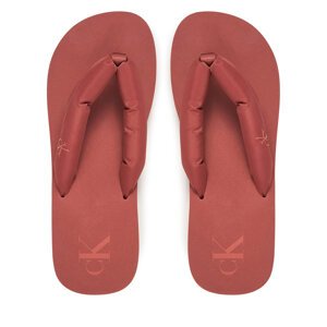 Japanke Calvin Klein Jeans Beach Sandal Flatform Ttxr Satin YW0YW01723 Smeđa