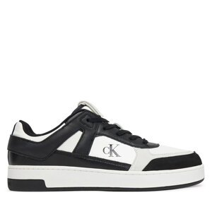 Tenisice Calvin Klein Jeans Basket Cup Low Laceup Lth Mix YM0YM01308 Bijela