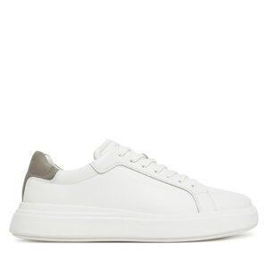 Tenisice Calvin Klein Low Top Lace Up Lth HM0HM01016 Bijela