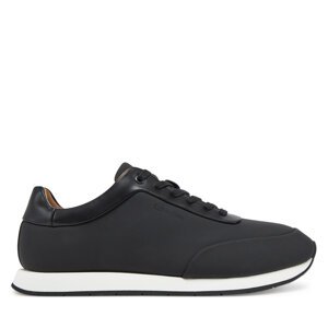 Tenisice Calvin Klein Low Prof Runn Laceup Rubb Lth HM0HM01707 Crna