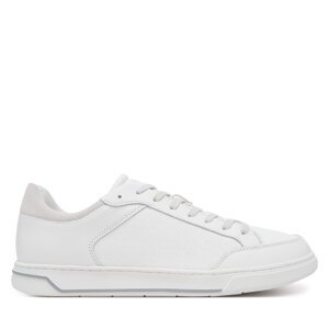Tenisice Calvin Klein Low Top Lace Up Lth Mono HM0HM01756 Bijela