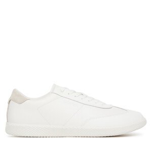 Tenisice Calvin Klein Low Top Lace Up Tmbl Lth HM0HM01803 Bijela