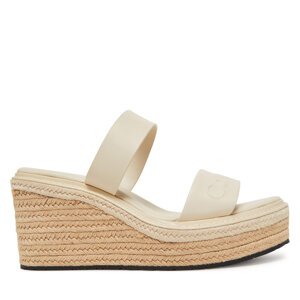 Espadrile Calvin Klein Wedge Sandal 50 - He HW0HW02375 Écru