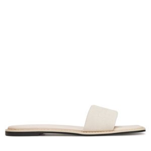 Natikače Calvin Klein Flat Slide - He HW0HW02378 Écru