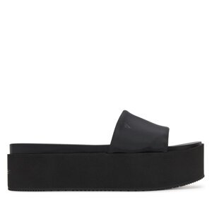 Natikače Calvin Klein Jeans Flatform Sandal Slide In Nylon YW0YW01791 Crna