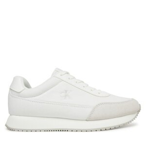 Tenisice Calvin Klein Jeans Retro Runner Low Laceup Canvas YW0YW01888 Bijela