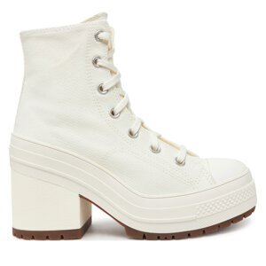 Čizme Converse Chuck 70 De Luxe Heel A05348C Écru