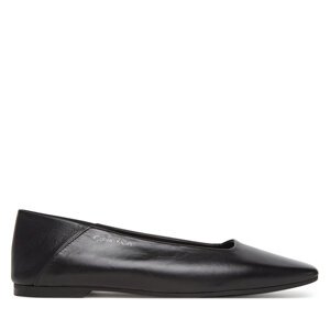 Balerinke Calvin Klein Flat Ballerina - Lth HW0HW02463 Crna