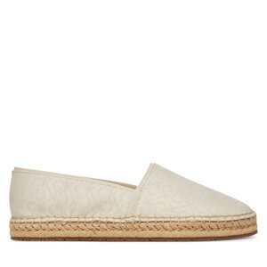 Espadrile Calvin Klein Flat Espadrille - Jacq HW0HW02467 Écru