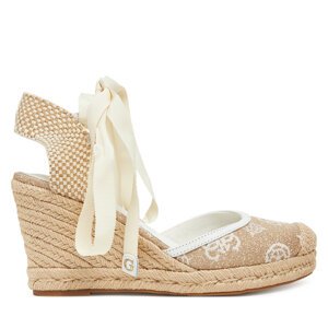 Espadrile Guess FLJCYR FAB04 Bež