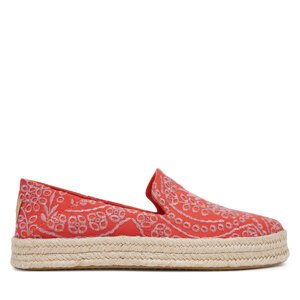 Espadrile Toms Carolina  10021871 Crvena