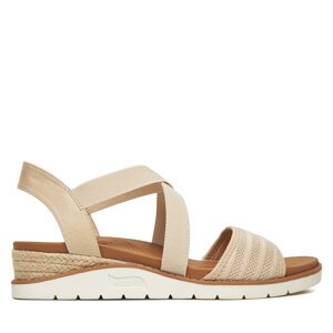 Sandale Skechers BOBS Arch Fit Beach Kiss-Boho Beyond 114013/NAT Bež