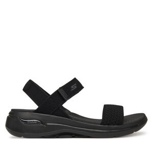 Sandale Skechers Go Walk Arch Fit Sandal-Polished 140264/BBK Crna