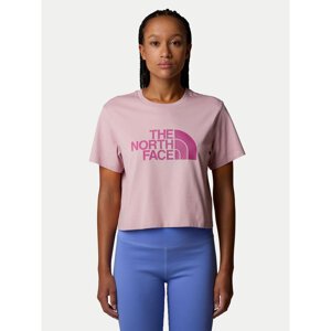 The North Face T-shirt Easy NF0A8A6H Ružičasta Loose Fit