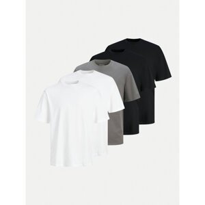 Jack&Jones Komplet od 5 t-shirt majica Hugo 12284199 Šarena Loose Fit