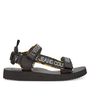 Sandale Versace Jeans Couture 78YA3S7B Crna