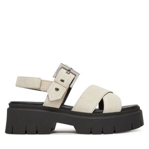 Sandale HUGO Kris_Sandal_BKSD 50541753 Écru