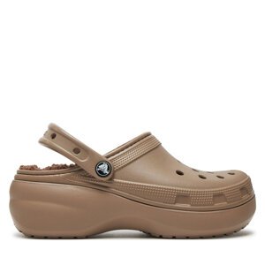 Natikače Crocs Classic Platform Lined Clog W 207938 Smeđa