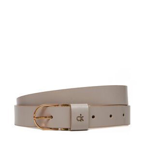 Ženski remen Calvin Klein Ck Metal Loop Round Buckle 25Mm LV04F7039G Smeđa