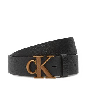 Muški remen Calvin Klein Monogram Buckle Fixed Belt 35Mm LV04G7025G Crna