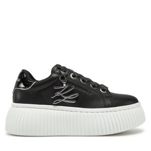 Tenisice KARL LAGERFELD Kreeper Lo KL42376A Crna
