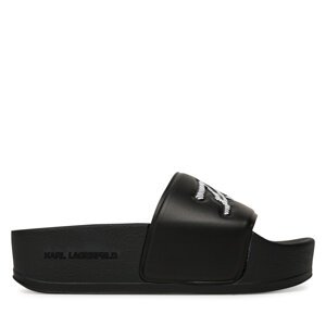 Natikače KARL LAGERFELD Kondo Maxi KL80872 Crna
