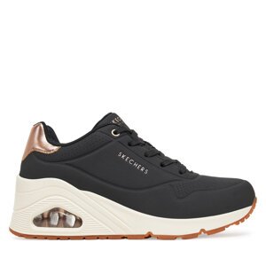 Tenisice Skechers UNO Wedge - Hi Steps (177520-BBK) 177520/BLK Crna