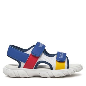 Sandale Tommy Hilfiger Velcro Sandal T1B2-33897-1591 S Šarena