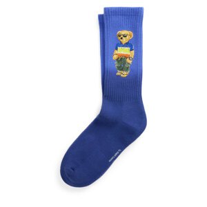 Muške visoke čarape Polo Ralph Lauren 449973041002 Plava