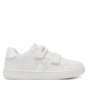 Tenisice Tommy Hilfiger Flag Low Cut Velcro Sneaker T1A9-33726-0375 S Bijela