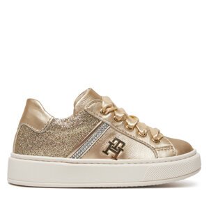 Tenisice Tommy Hilfiger Sneaker Bassa Allacciata T1A9-33932-0829 S Zlatna
